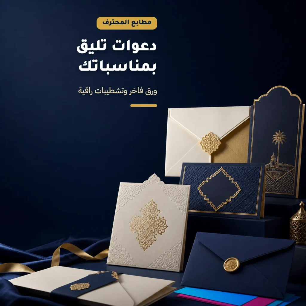 طباعة كروت دعوة